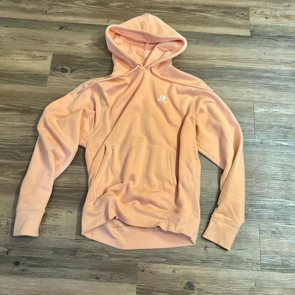 Peach Champion Hoodie